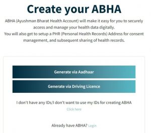 what is ABHA & Health Card