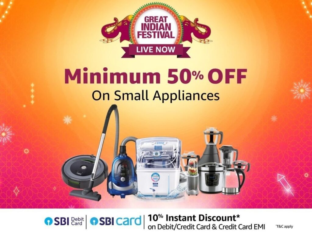 Amazon Diwali Sale: Grab 50% Off on Must-Have Kitchen Gadgets!