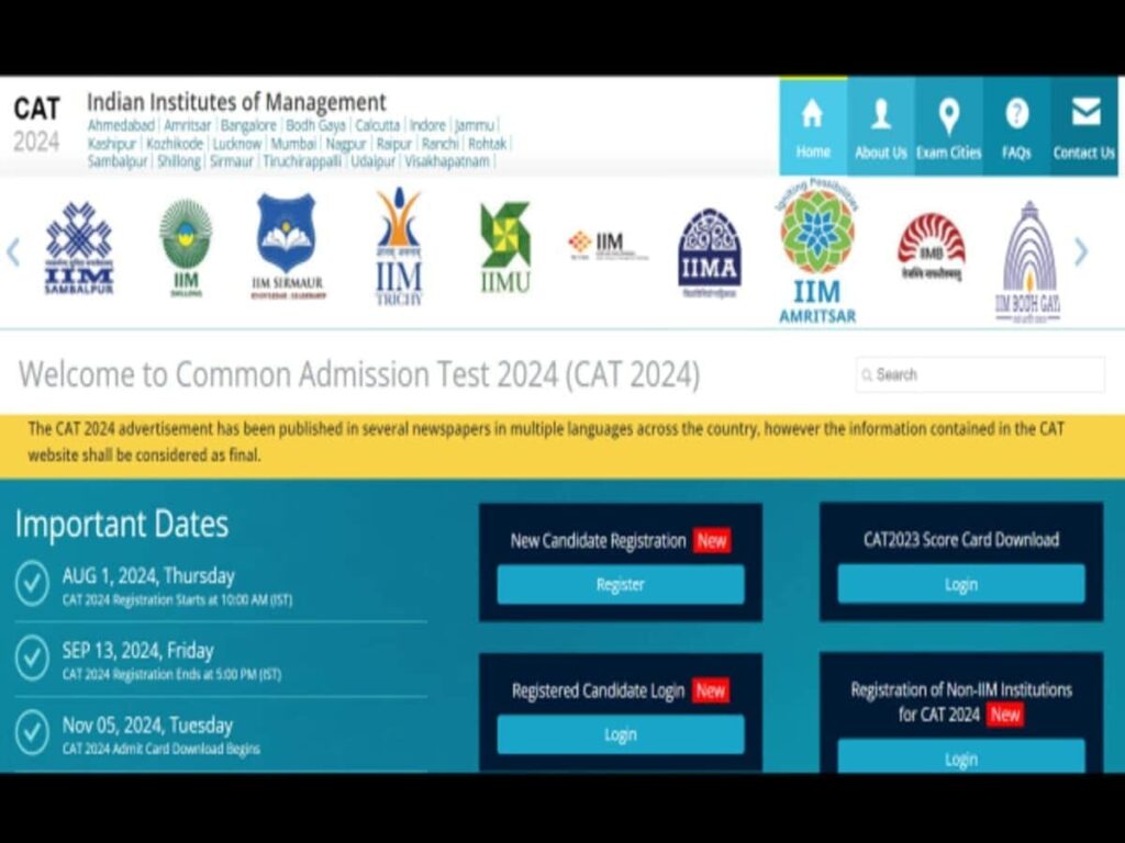 CAT 2024 Correction Window Open Until September 30: Get the Details Now!