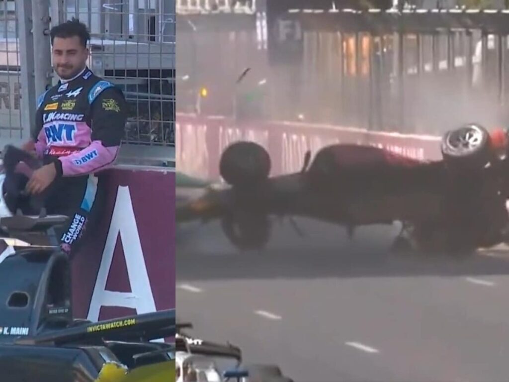 Indian Racer Survives Harrowing Crash in Azerbaijan; Shocking Video Goes Viral