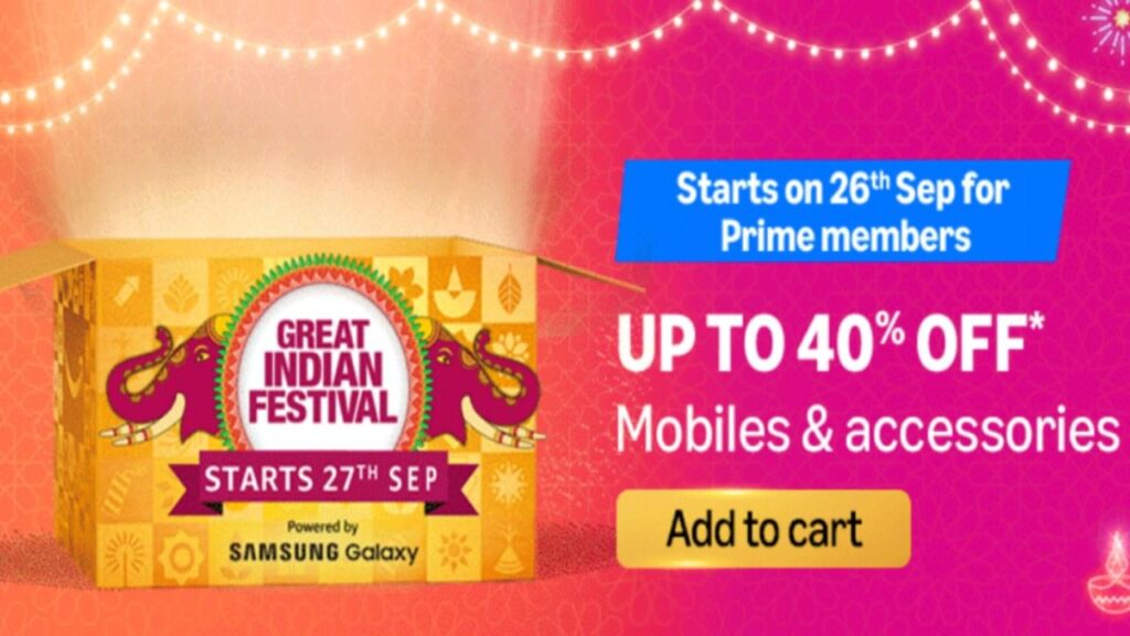 The offers are revealed ahead of the Amazon Great Indian Festival Sale, featuring these 10 amazing deals.