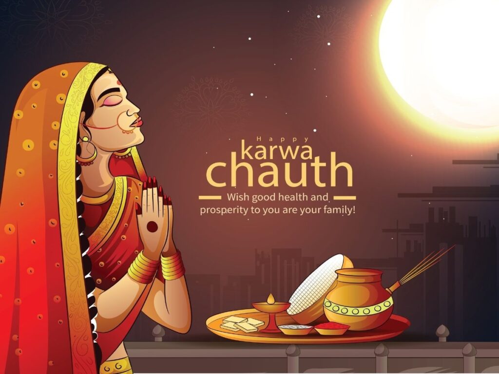 Celebrate Karwa Chauth: Send the Latest Wishes to Your Smile's Reason!