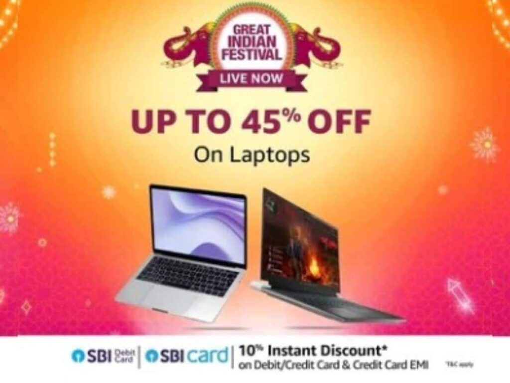 Discounts Galore:Affordable Brand Laptops Flooding Amazon Diwali Sale