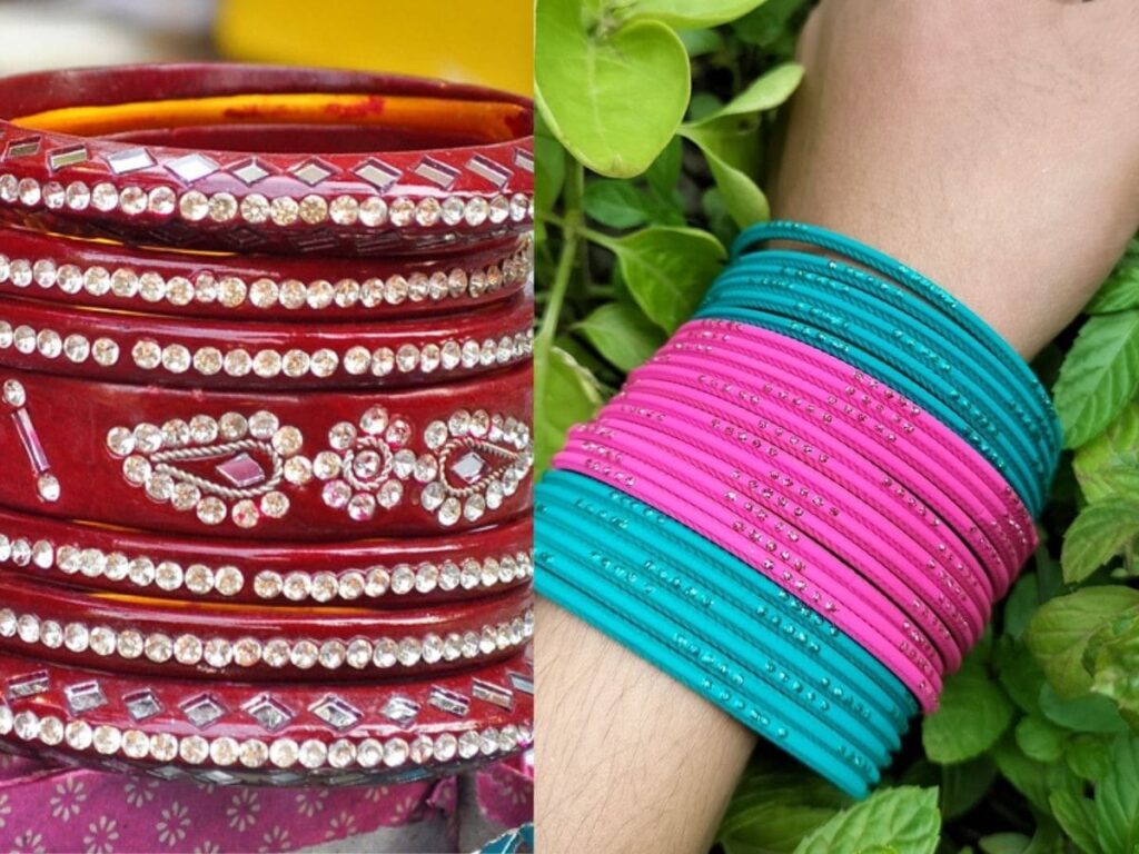 Elevate Your Traditional Look with a Stunning Bangle Set for Karva Chauth