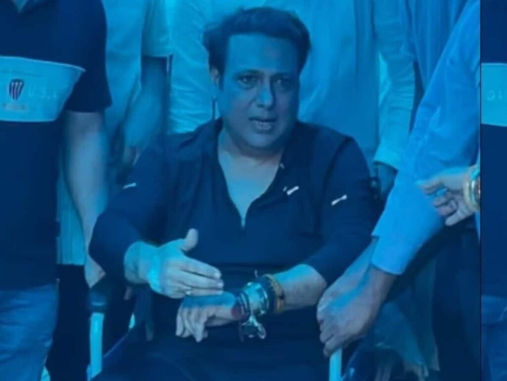 Govinda Discharged from Hospital After Gunshot Injury, Wife by His Side