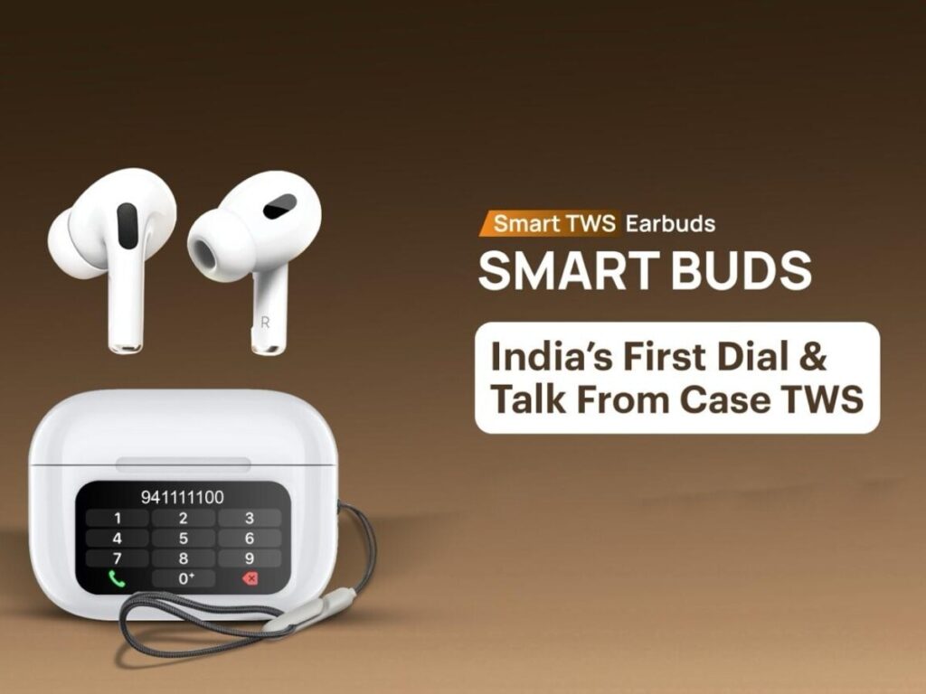 India's first touch-screen earbuds launched, allows calls directly from the buds