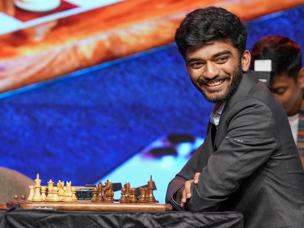 Gukesh Rises to India's Top Chess Player, Surpassing Arjun Erigaisi