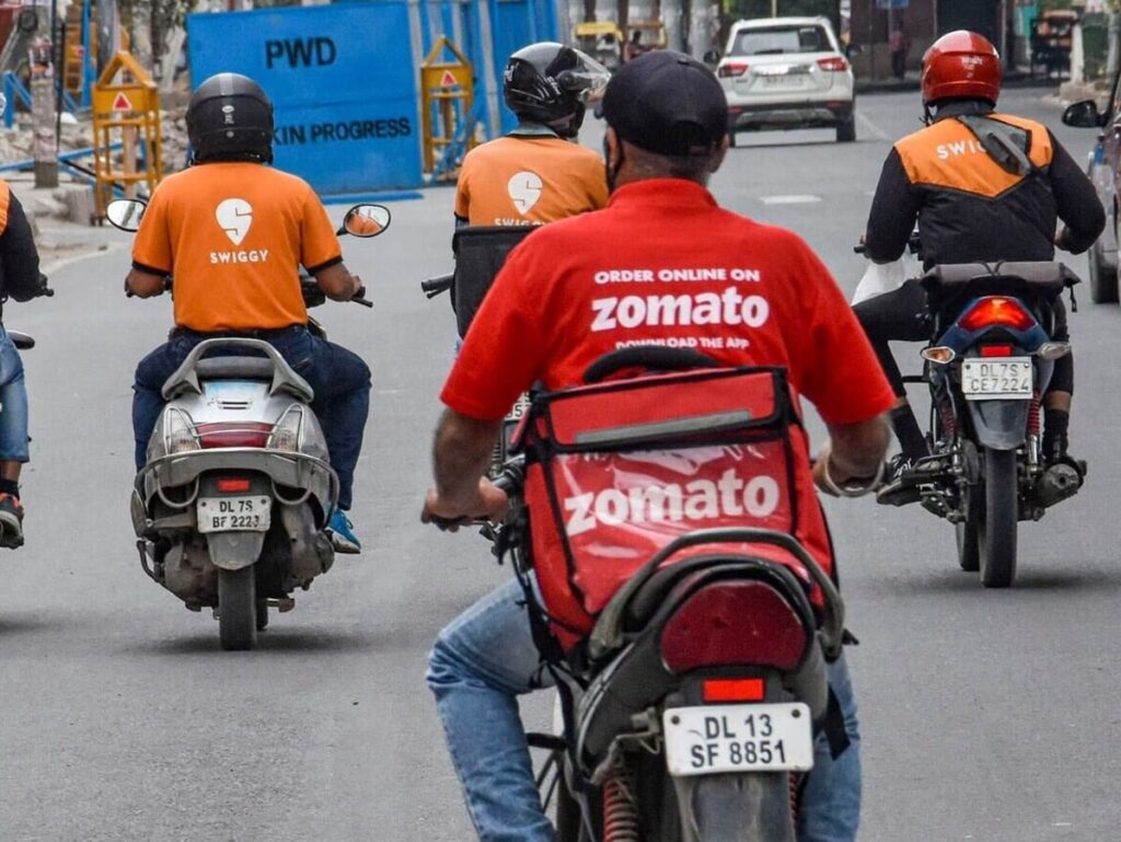 NRAI raises concerns over food delivery in 10 minutes; Zomato and Swiggy shares crash