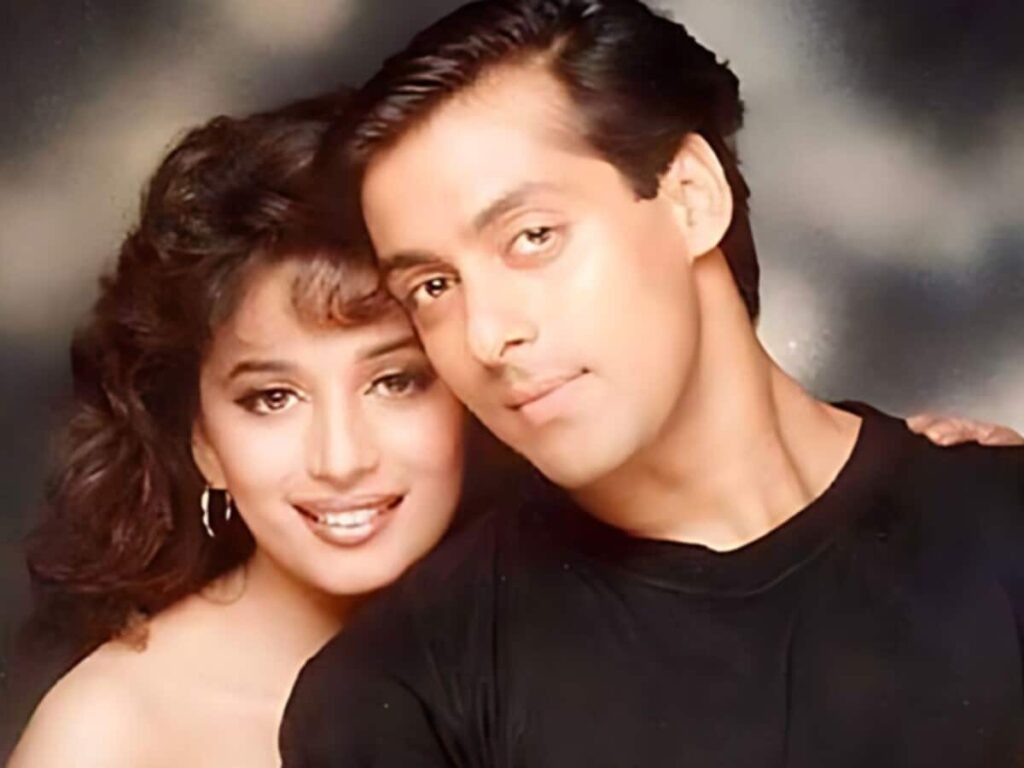 Madhuri's Persistence: Salman Wore a Nightie for This Hit Song in Just 9 Days