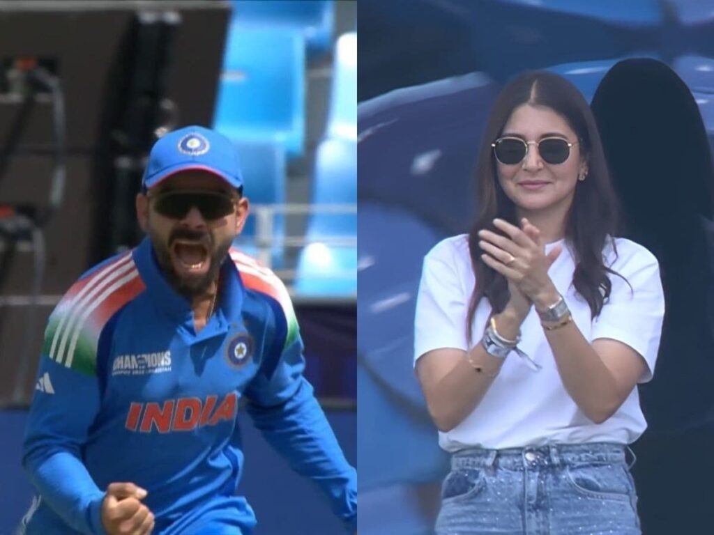 Virat and Anushka Celebrate Together: Viral Reaction to Travis Head's Wicket