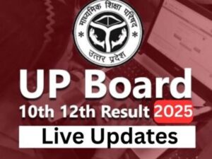 UP Board Result 2025 Live: Check 10th & 12th Results on upresults.nic.in and Get Your Marksheet