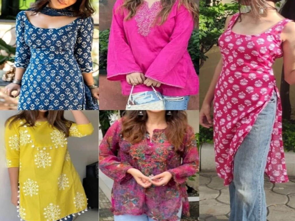 Stay Stylish This Summer with These 7 Cotton Short Kurtas to Pair with Plazos and Jeans