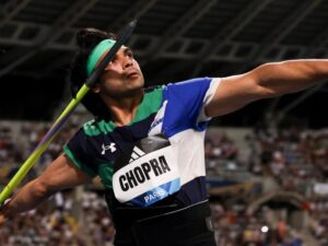 Neeraj Chopra Clinches Second Title in Five Days, Waves the Tricolor at Golden Spike Meet