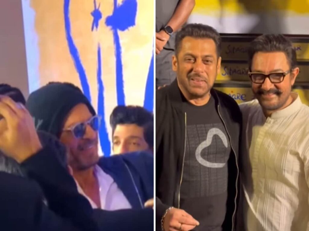 Salman and Shah Rukh Khan Shine at Stars on the Ground Screening, Viral Video with Aamir