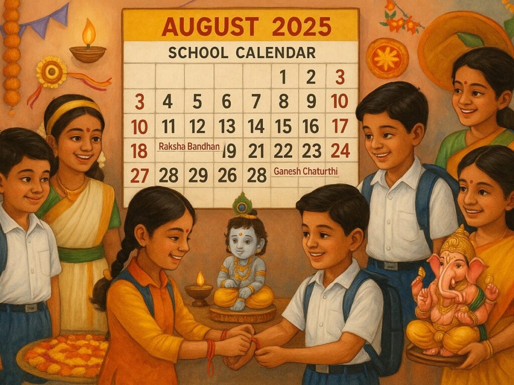 August 2025 School Holidays: Students Celebrate with Festivals and Fun