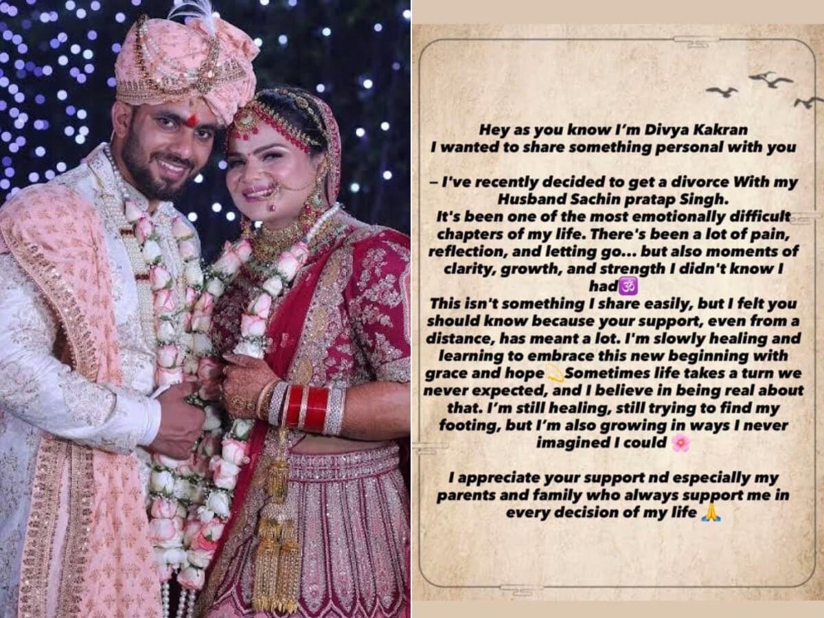 Divya Kakran's Heartfelt Post on Her Divorce After Saina Nehwal