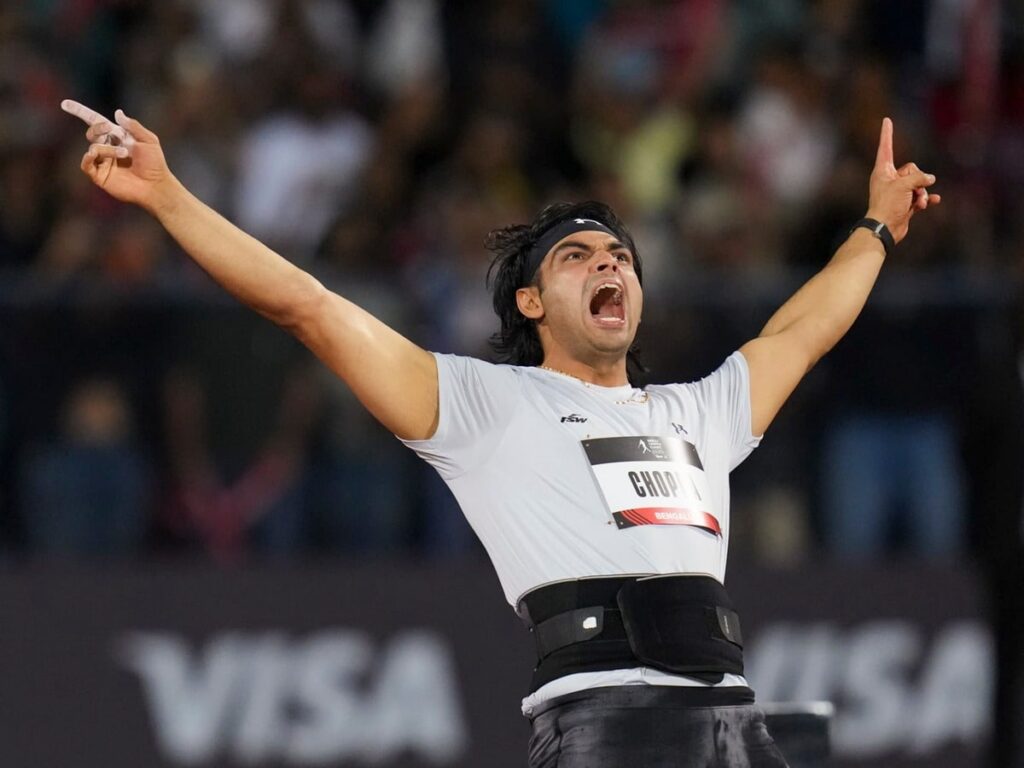 Neeraj Chopra Shines at NC Classic 2025 as Host Takes the Title; Check Out the Best Throw!