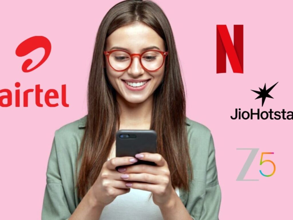 Netflix, JioHotstar, and ZEE5 free with Airtel plan delights users
