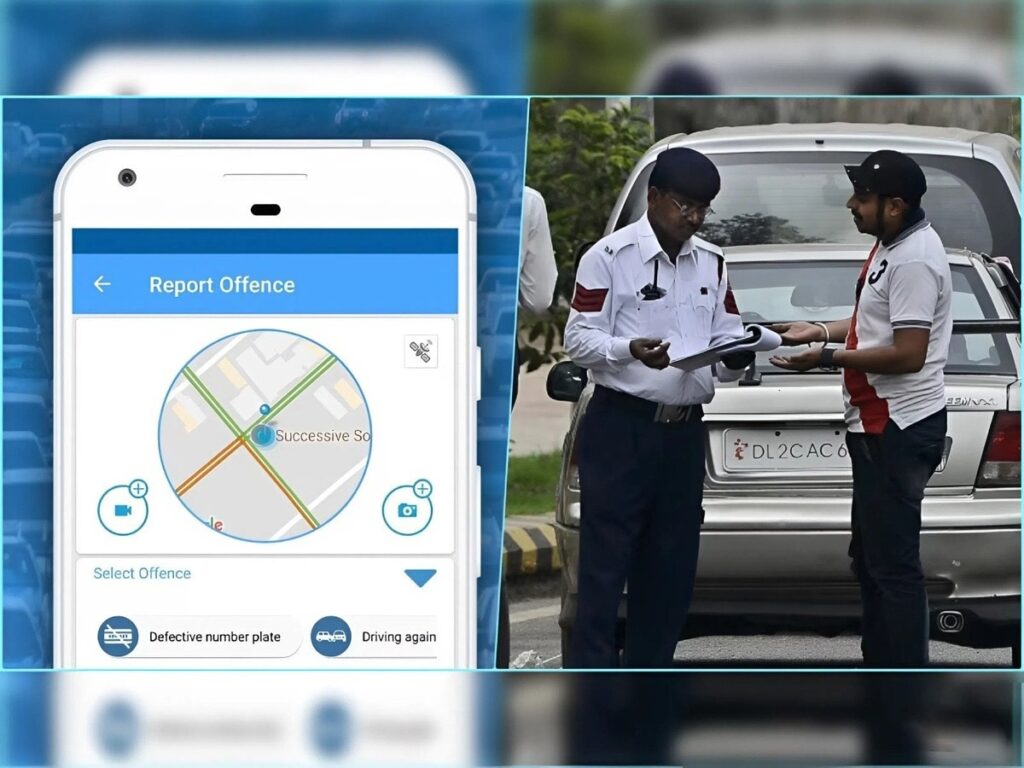 Now you can generate a challan easily by just uploading a photo!