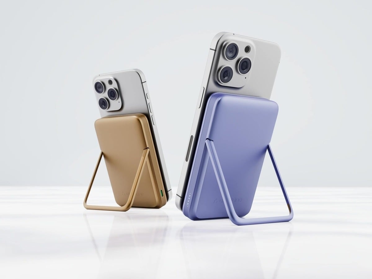 Set up a stand, charge comfortably! Affordable MagSafe power bank, discover the price.